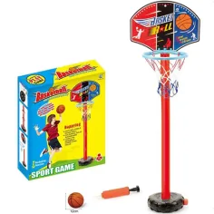 Juego de soporte de baloncesto con balón de 110cm