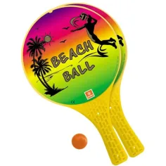 Juego de tenis de playa Fluo