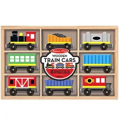 Juego de tren de madera de 8 piezas - Melissa & Doug