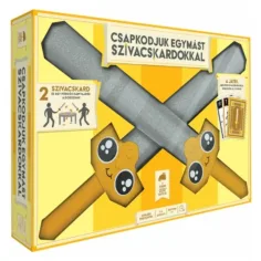 Juguemos a golpearnos con espadas de espuma juego de mesa