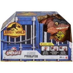 Jurassic World 3: Figura de dinosaurio de fuego interactiva - Mattel
