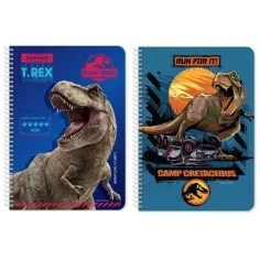 Jurassic World - cuaderno T-rex en dos versiones A4 60 hojas