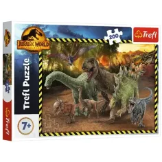Jurassic World: Dinosaurios del Parque Jurásico puzzle de 200 piezas - Trefl