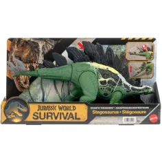 Jurassic World: Gigante atacante Stegosaurus con sonido - Mattel