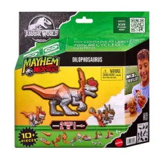 Jurassic World: Mayhem Mix-Ups DIY Mutante dino Dilophosaurus - Mattel