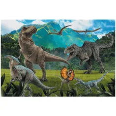 imagen de Jurassic World: Puzzle de 100 piezas de los dinosaurios de Jurassic Park - Trefl 2