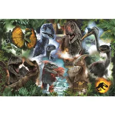 imagen de Jurassic World: Puzzle de dinosaurios favoritos de 300 piezas - Trefl 2