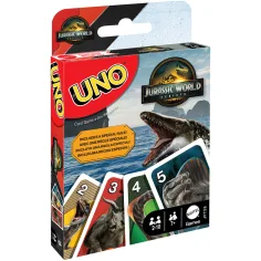 Jurassic World: Renacimiento UNO juego de cartas - Mattel