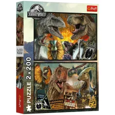 Jurassic World rompecabezas de 2x200 piezas - Trefl