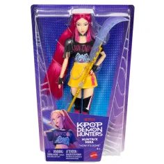 imagen de K-Pop Cazadores de Demonios: Mira muñeca de moda con arma – Mattel 1