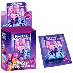 imagen de K-Pop cazadores de demonios pegatinas coleccionables en paquete sorpresa - 1 paquete con 5 pegatinas 1