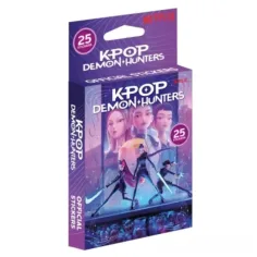 imagen de K-Pop cazadores de demonios pegatinas coleccionables superpaquete - 5 x 5 pegatinas 1