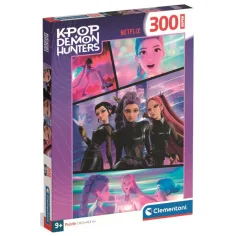 K-pop cazadores de demonios Super puzzle de 300 piezas - Clementoni
