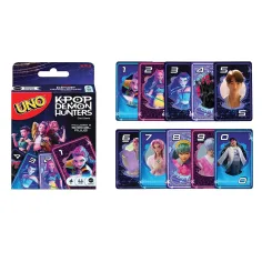 imagen de K-POP Cazadores de Demonios UNO juego de cartas - Mattel 2