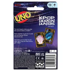 imagen de K-POP Cazadores de Demonios UNO juego de cartas - Mattel 4
