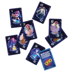 imagen de K-POP Cazadores de Demonios UNO juego de cartas - Mattel 6