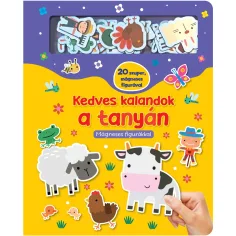Kedves kalandok a tanyán! – Mágneses figurákkal, libro de actividades con figuras magnéticas