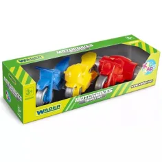 Kid Cars set de motocicletas de 3 piezas - Wader