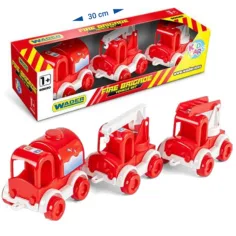 Kid Cars vehículos de bomberos set de 3 piezas - Wader