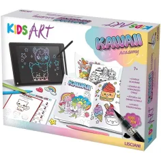 Kids Art: Kawaii Academy libro de colorear creativo - Lisciani