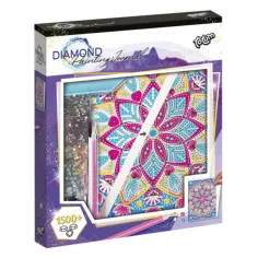 Kit de pintura de diamantes mandala de loto - Totum