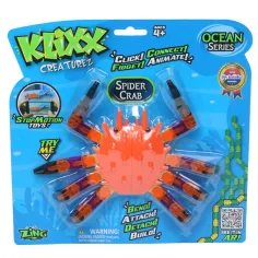 Klixx Creaturez: Serie Marina - Cangrejo en varias versiones