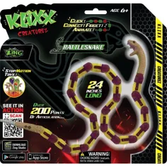 Klixx Creaturez: Serpiente de cascabel en varias versiones