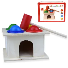 Konck the Ball juego de habilidad de madera
