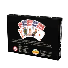 imagen de Korda All-In Deluxe baraja francesa doble (2x52 cartas + 6 Joker) 2