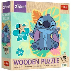 La aventura tropical de Stitch rompecabezas de 50 piezas - Trefl