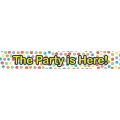 ¡La fiesta está aquí! banner – set de 3 piezas