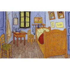 imagen de La habitación de Van Gogh en Arles, Van Gogh - rompecabezas de 500 piezas con marco - Trefl 2