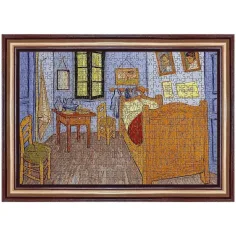 La habitación de Van Gogh en Arles, Van Gogh - rompecabezas de 500 piezas con marco - Trefl