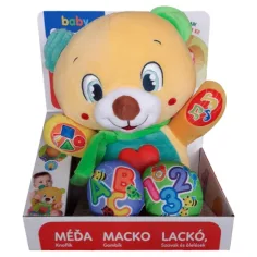 Lackó el oso interactivo de peluche - Clementoni