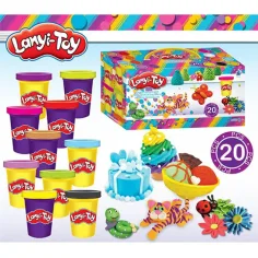 imagen de Lanyi-Toy set de plastilina divertido con herramientas de moldeado 2