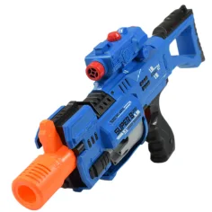 imagen de Lanzador Rápido: Arma de dardos de esponja con cargador rotativo eléctrico 20 balas de dardos 49cm 3