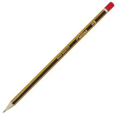 Lápiz de grafito amarillo-negro HB 1ud