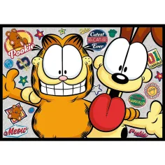 imagen de Las aventuras de Garfield puzzle de 4x250 piezas - Trefl 3
