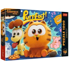 Las aventuras de Garfield y Odie puzzle de calidad Premium plus de 1000 piezas - Trefl