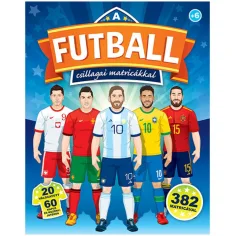 Las estrellas del fútbol cuaderno de pegatinas