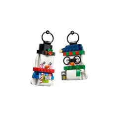 imagen de LEGO®: Adornos navideños de muñeco de nieve (40812) 2