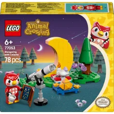 LEGO® Animal Crossing™: Observación de estrellas con Celeste (77053)