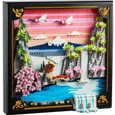 imagen de LEGO® Art: Paisaje de la floración del cerezo japonés (31218) 2