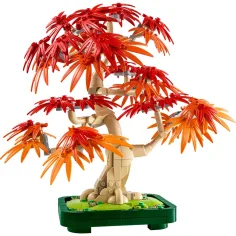imagen de LEGO® Botanicals: Arce japonés de hojas rojas bonsái (10348) 3
