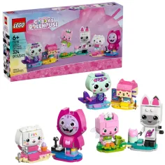 LEGO® Casa de Gabi: Amigos felinos construidos con bloques Gabi (11215)