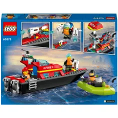 imagen de LEGO® City: Barco de Bomberos (60373) 2