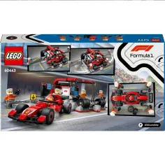 imagen de LEGO® City: Calle de boxes F1® y personal, con coche Ferrari (60443) 5