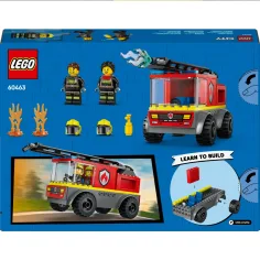 imagen de LEGO® City: Camión de bomberos con escalera (60463) 5