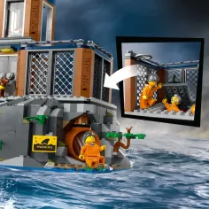 imagen de LEGO® City: Isla de la prisión (60419) 4