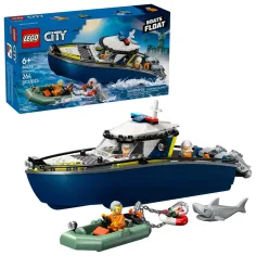 LEGO® City: Persecución en bote de policía (60456)